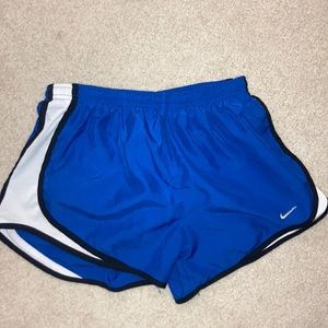 size small blue Nike shorts